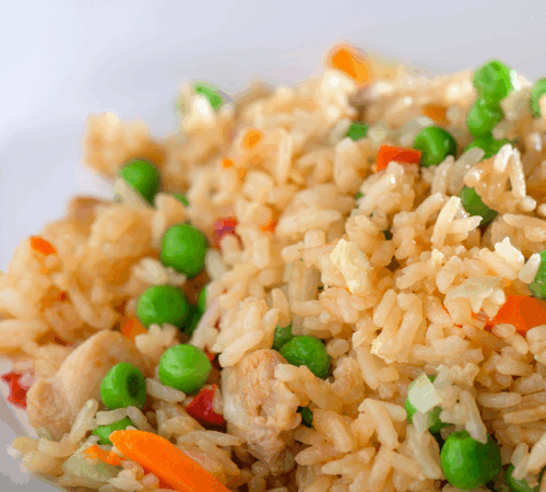 Loaded Chicken Fried Rice Bowl