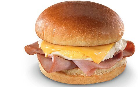 Egg, Ham, & Cheese Burger