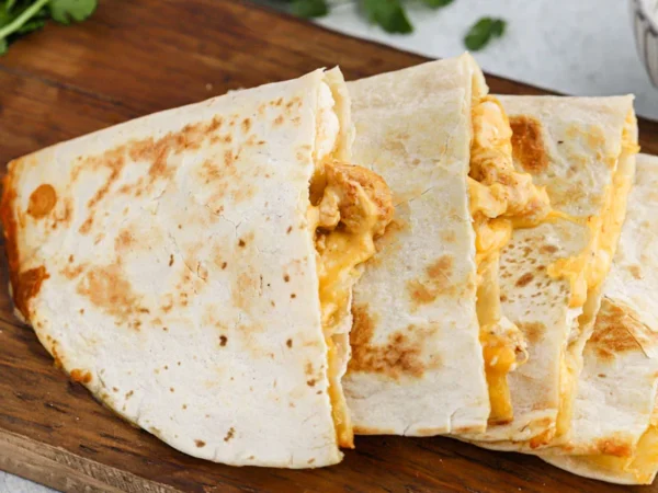 Chicken and Cheese Quesadilla